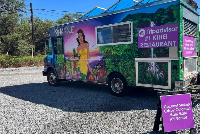 The Best Restaurants In Maui: Kinaole Grill Food Truck